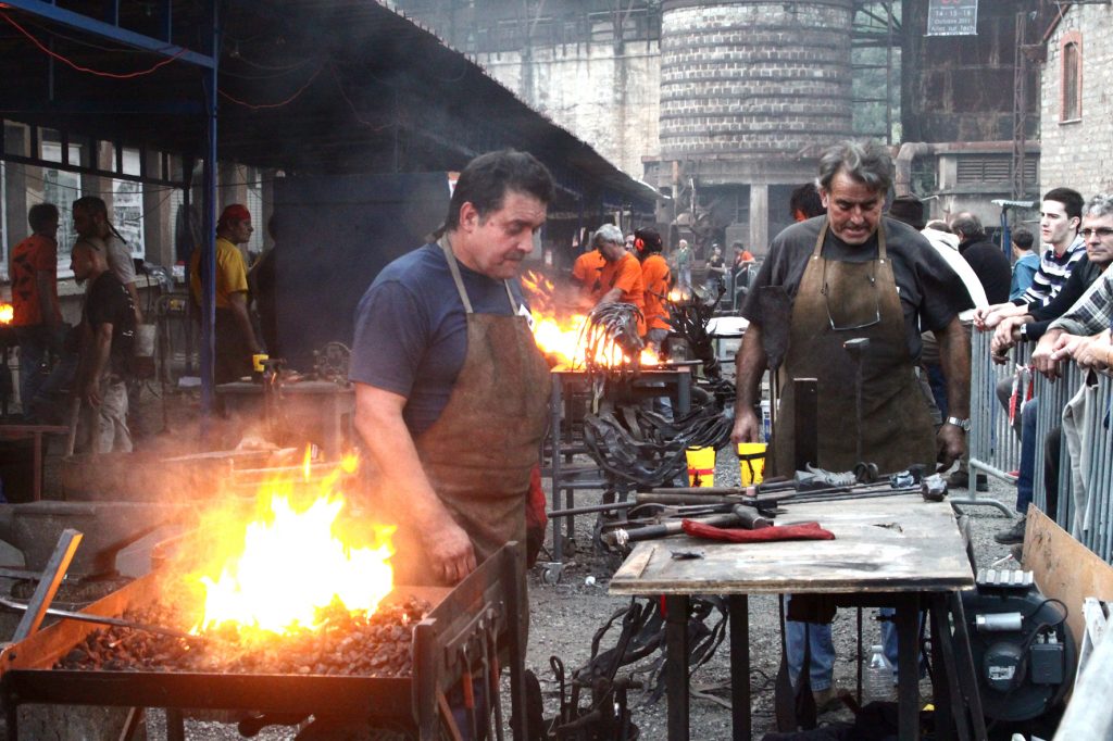 Rencontres européennes de férronnerie d'art · Carreau de la Mine