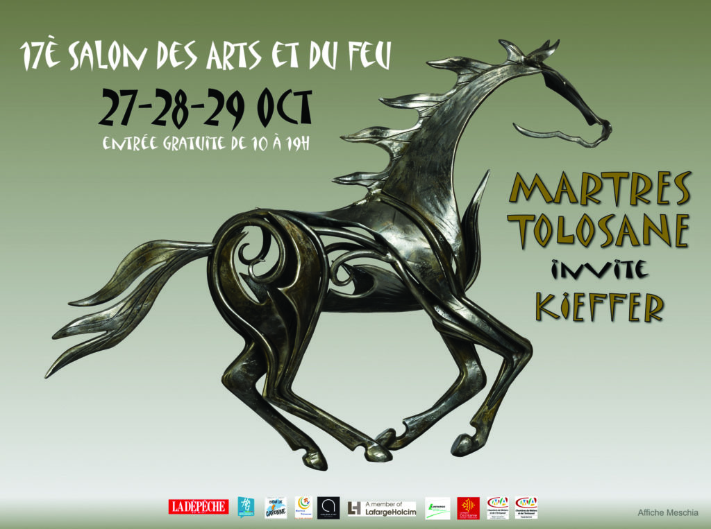 Affiche du salon des arts du feu