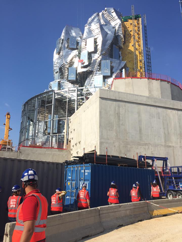 Visite du Chantier LUMA Arles