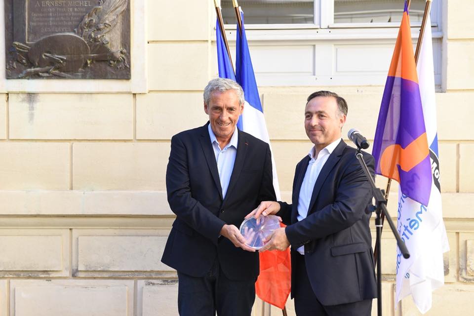 Remise du label " Ville et Métiers d'Art " à Philippe Saurel, Président de Montpellier Méditerranée Métropole