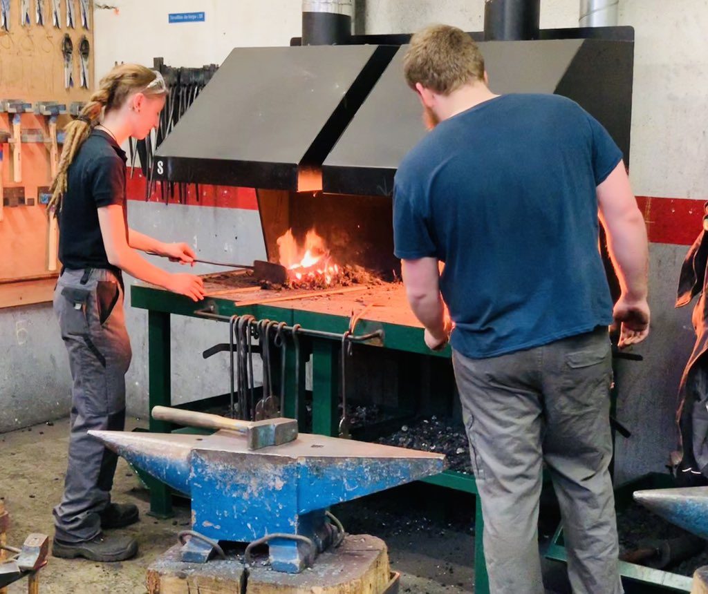 Atelier Ferronnerie du Lycée Jean Monnet Moulins - Yzeure