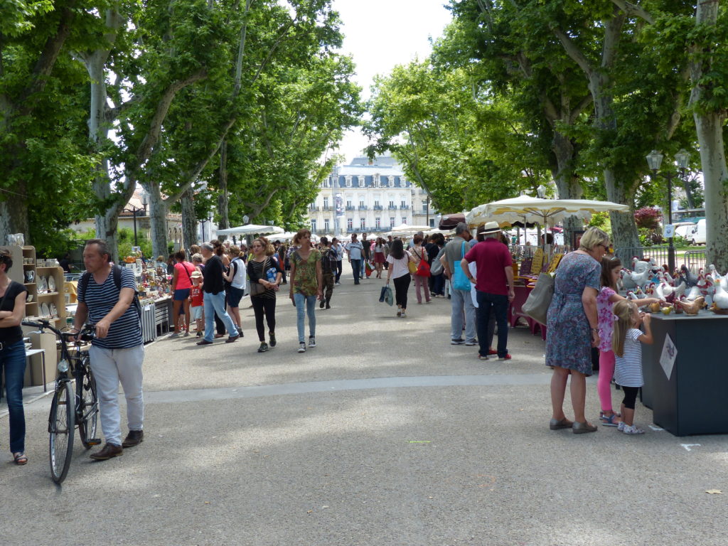 Festival d'Art et de Feu sur l'Esplanade Charles de Gaulle à Montpellier