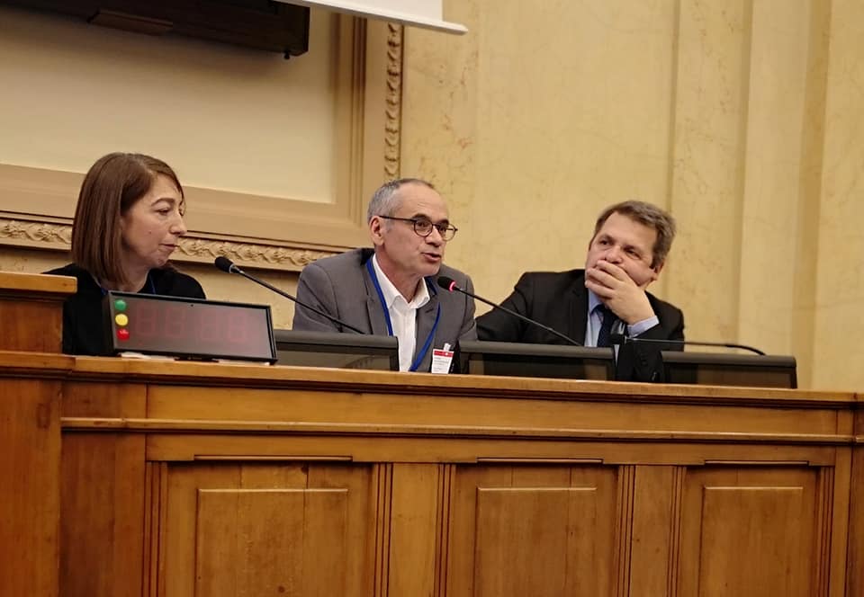 Nadine Mirc (Imara), Denis Garcia (Cerfav), Guy Georjon (Compagnons du Devoir)