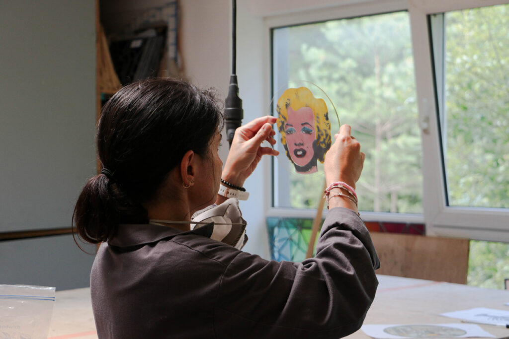Peinture verre ©Cerfav