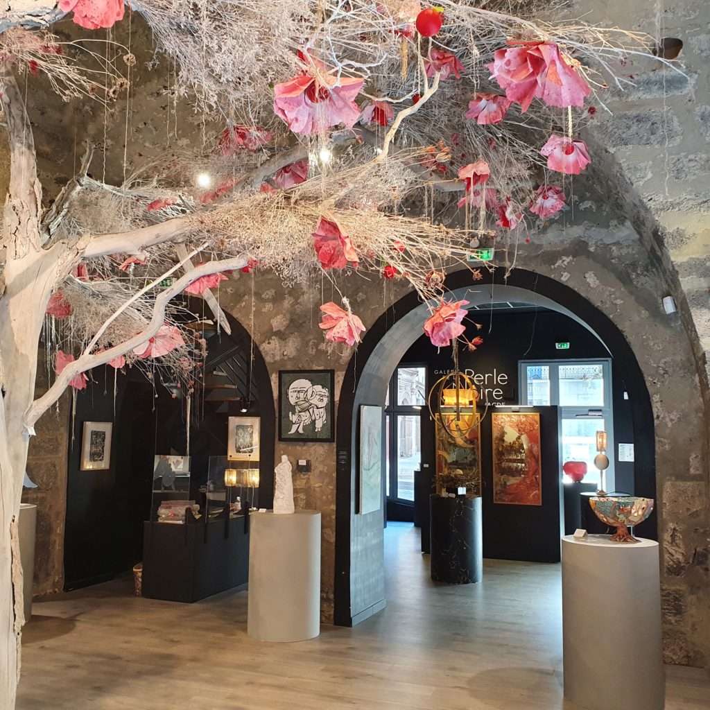 Exposition Pomme d'Amour à la galerie de la Perle Noire à Agde