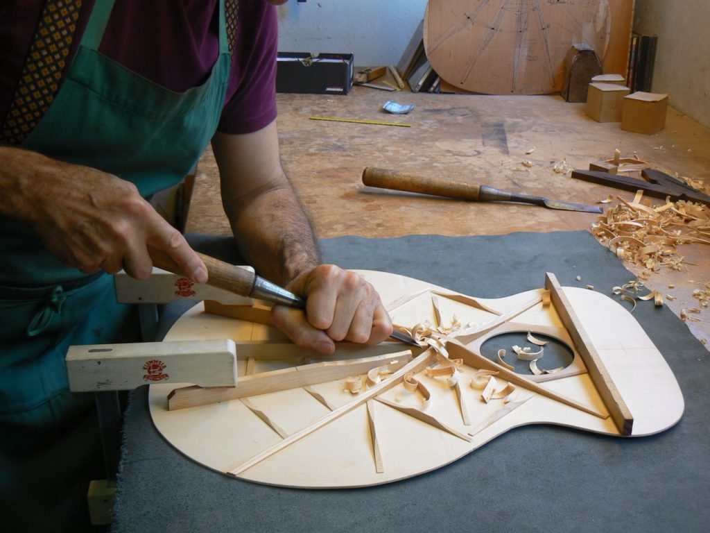 Sculpture du barrage de la table d'harmonie © Guillaume Laplane