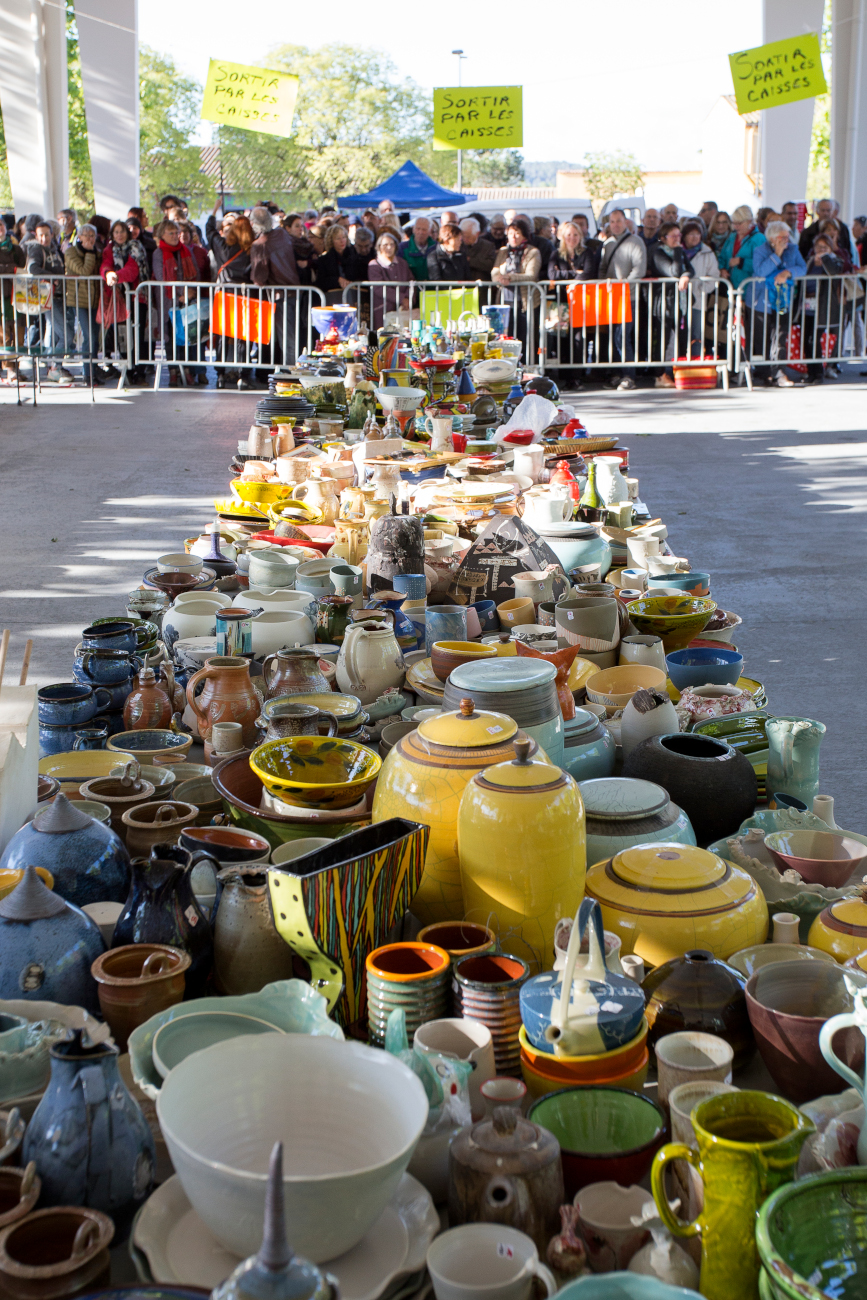 Braderie des Potiers à Saint Quentin la Poterie © Christine Refalo