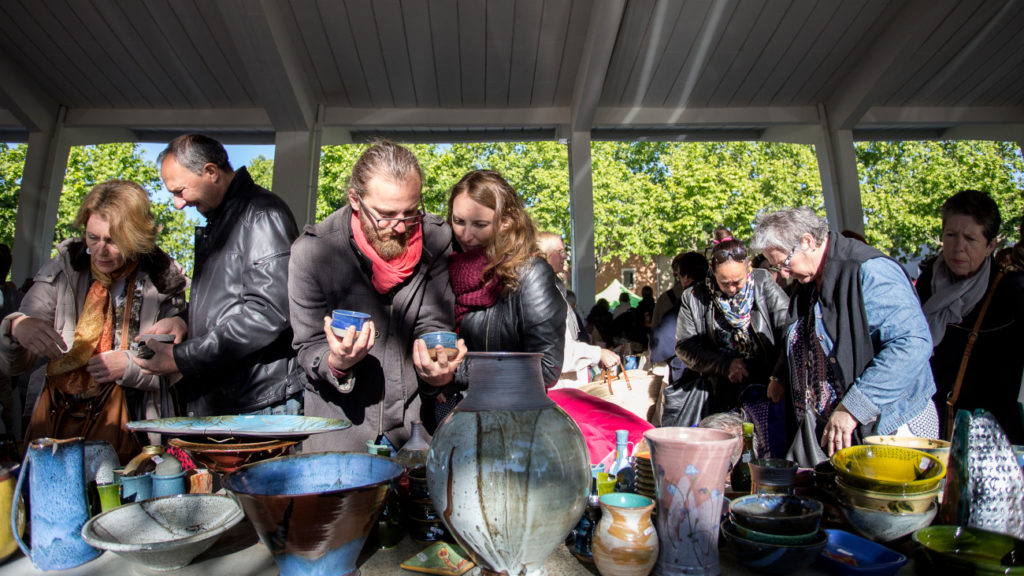 Braderie des Potiers à Saint Quentin la Poterie © Christine Refalo