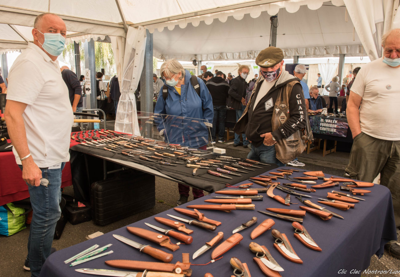 Mutuel Caché manipulation fete du couteau nontron 2018 piédestal