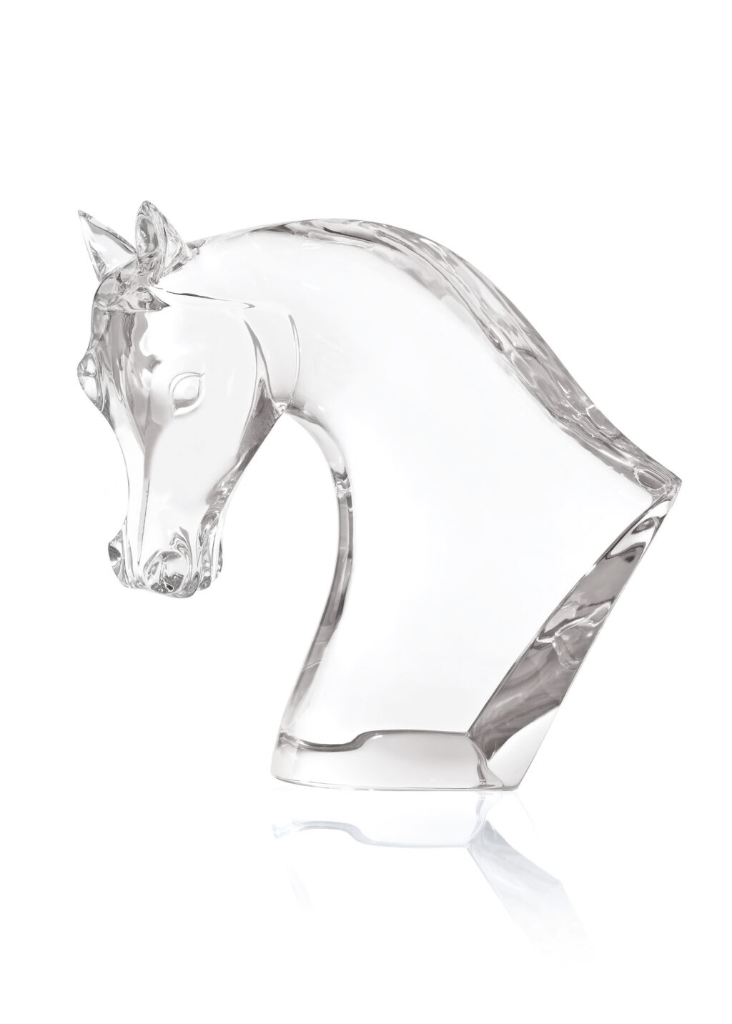 Tête de cheval incolore ©Lalique