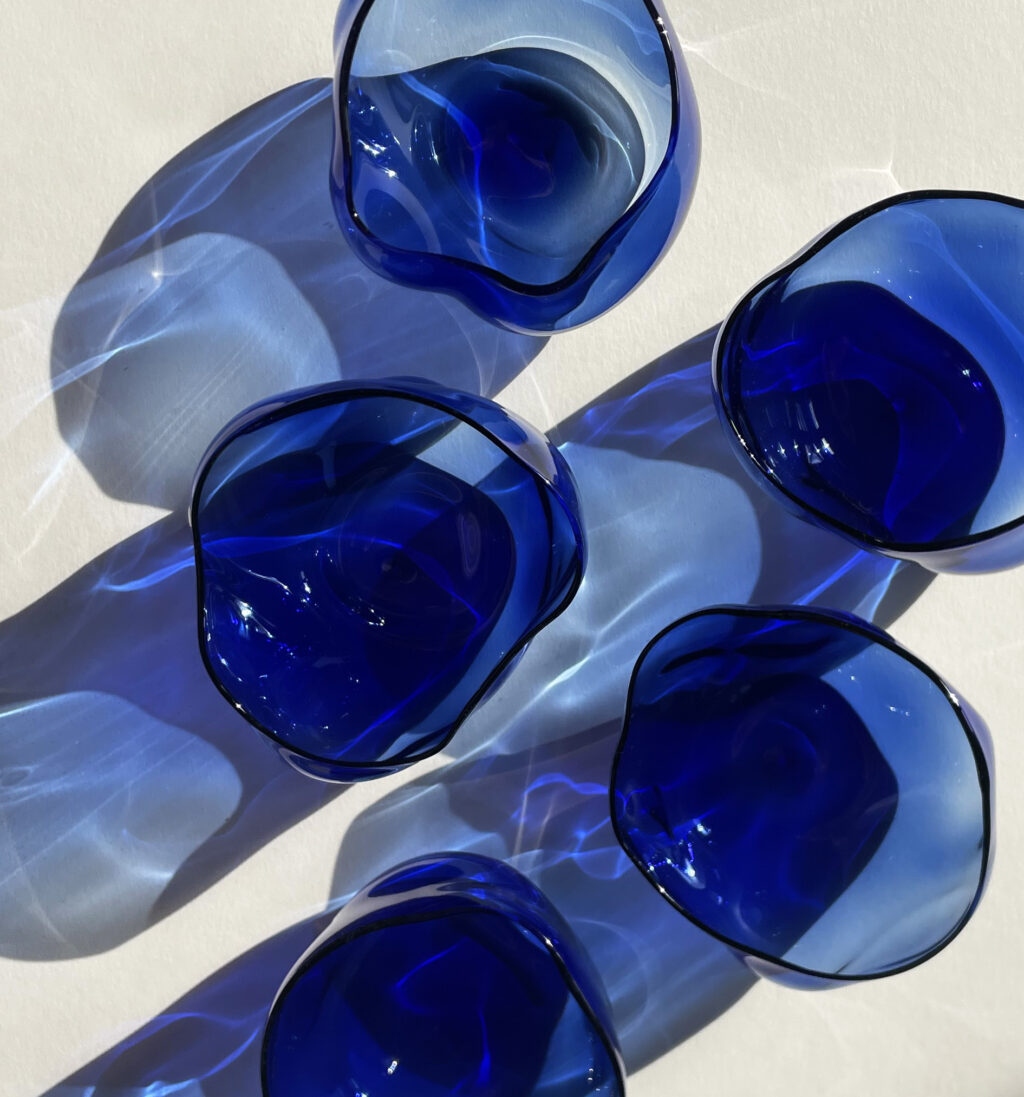©Eléonore Gold Dalg - souffleuse de verre au chalumeau