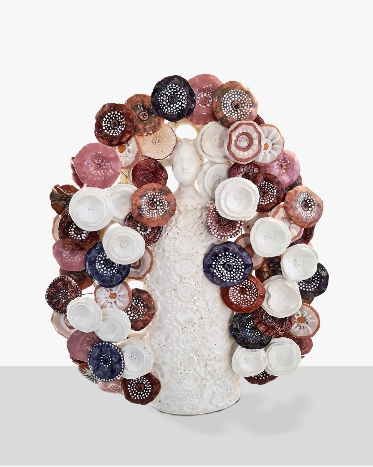 ©Fabienne Auzolle - Arbre de vie rose
