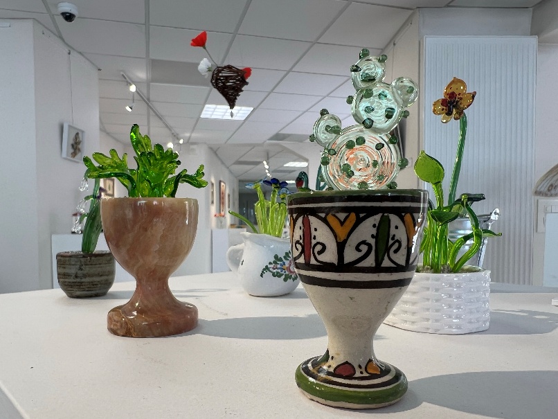 Plantes en verre ©Mathilde Lusso