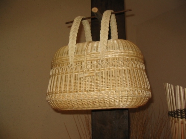Panier le rustique MOF ©Société coopérative agricole de vannerie