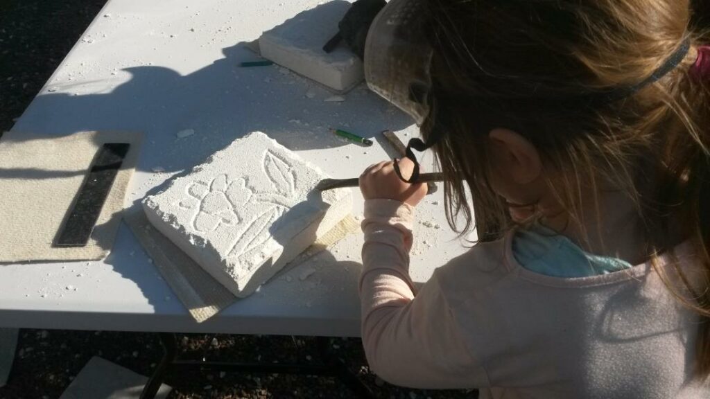 Atelier enfant @Pierre Carcauzon