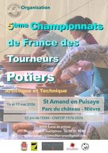 5e Championnats de France des Tourneurs Potiers