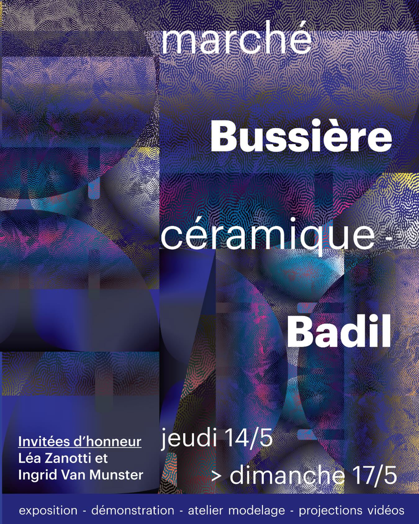 Marché de Céramique de Bussière-Badil - Ville et métiers d'art