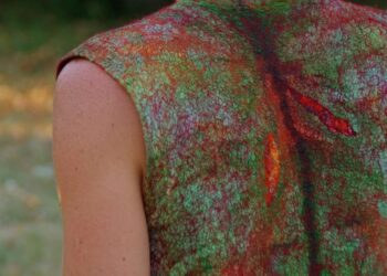 création textile feutre nuno fin laine soie 2019 2 1024x1025